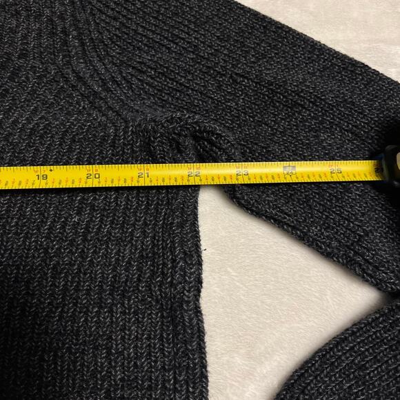 Izod 1/4 Zip Sweater Mens Large Heavyweight Cotton Blend Warm Fall Autumn Winter - Picture 5 of 7